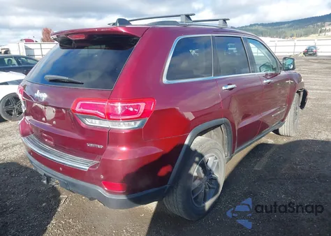 2017 Jeep Grand Cherokee Limited 4X4 из США, поврежденный, VIN 1C4RJFBG4HC852475